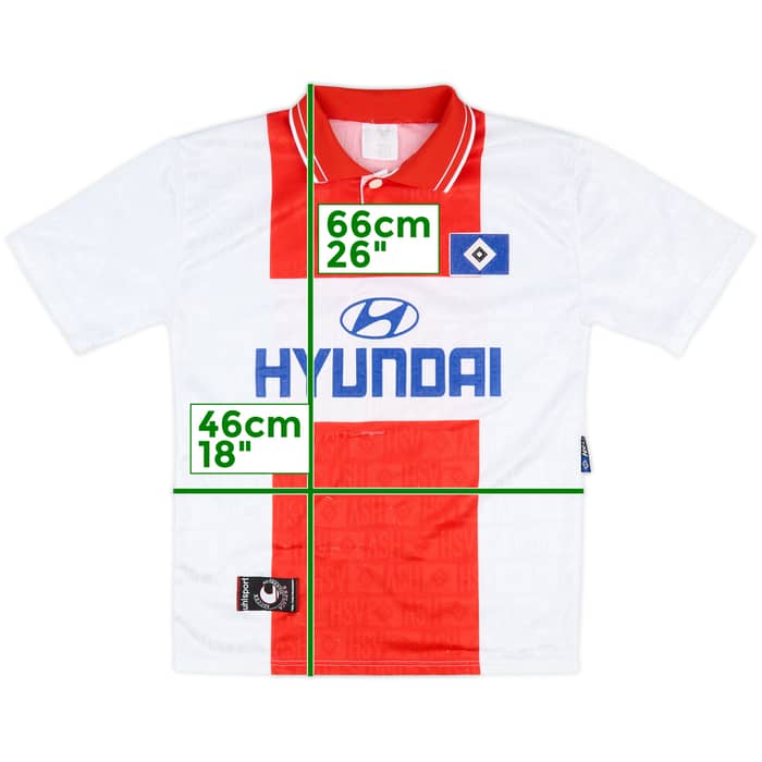 1997-98 Hamburg Home Shirt - 7/10 - (XL.Boys)