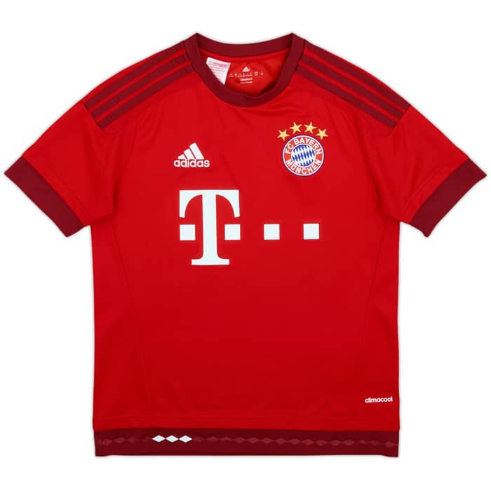 2015-16 Bayern Munich Home Shirt - 7/10 - (L.Boys)