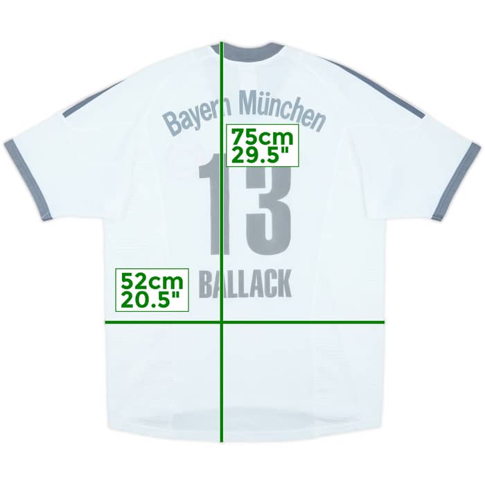 2002-03 Bayern Munich Away Shirt Ballack #13 - 6/10 - (M)