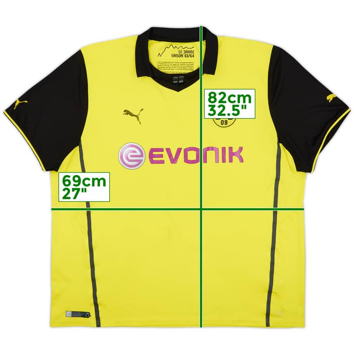 2013-14 Dortmund CL Home Shirt - 6/10 - (4XL)