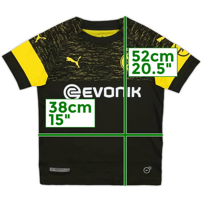 2018-19 Borussia Dortmund Away Shirt - 9/10 - (S.Boys)