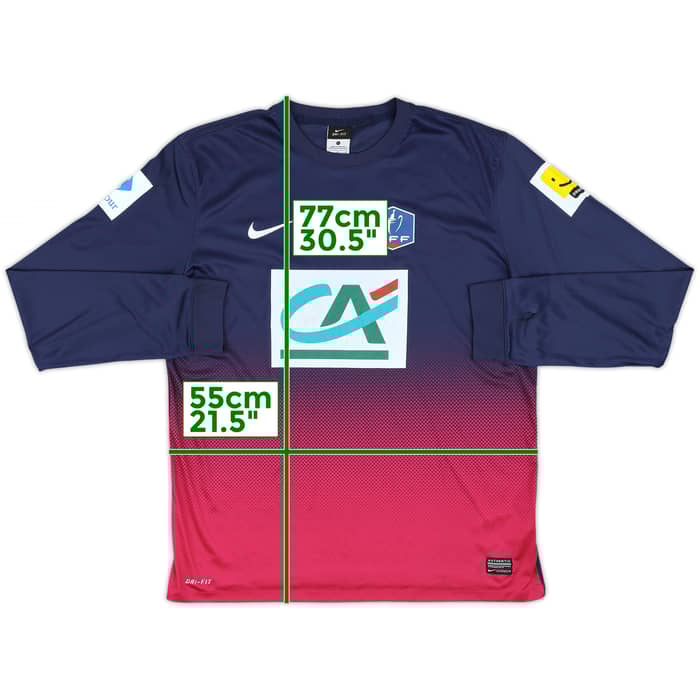 2013-14 Coupe de France GK Shirt #1 - 8/10 - (L)