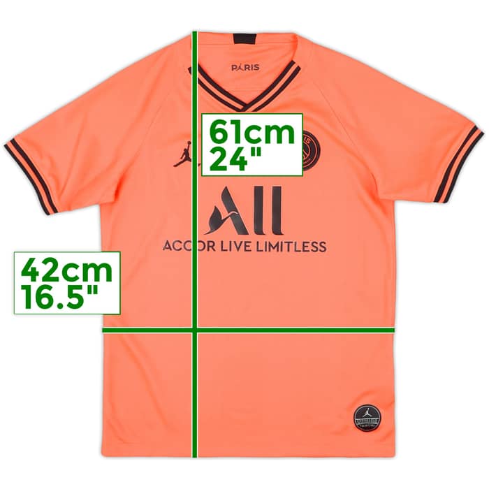 2019-20 Paris Saint-Germain Away Shirt - 8/10 - (L.Boys)