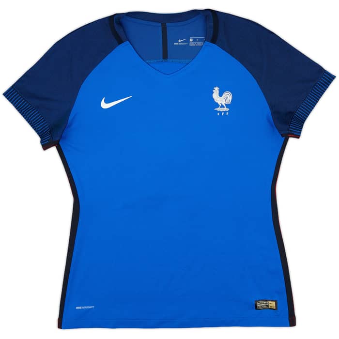 2016-17 France Player Issue Home Shirt #8 - 10/10 - (Women's M)
