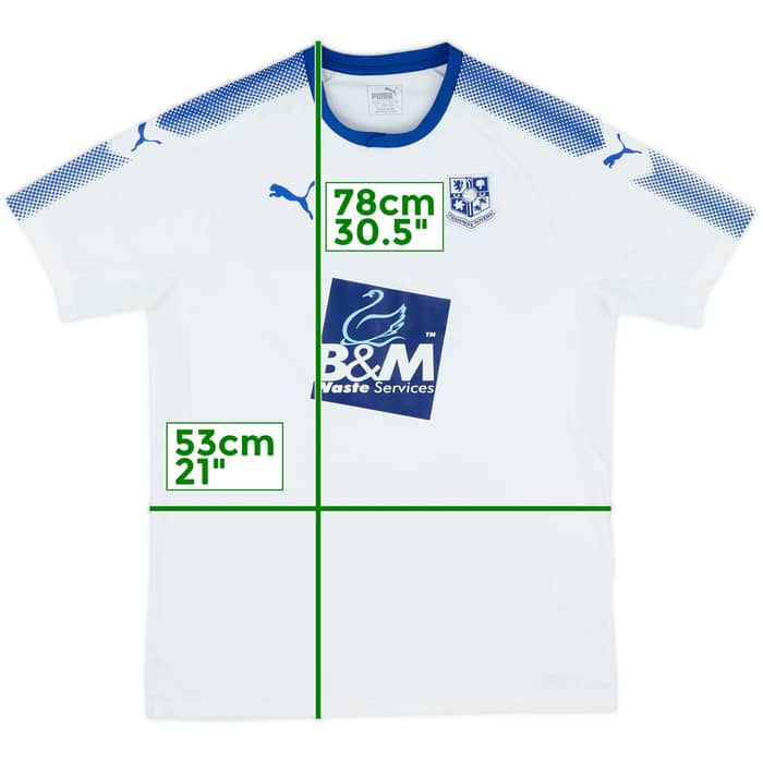 2017-18 Tranmere Rovers Home Shirt - 9/10 - (L)