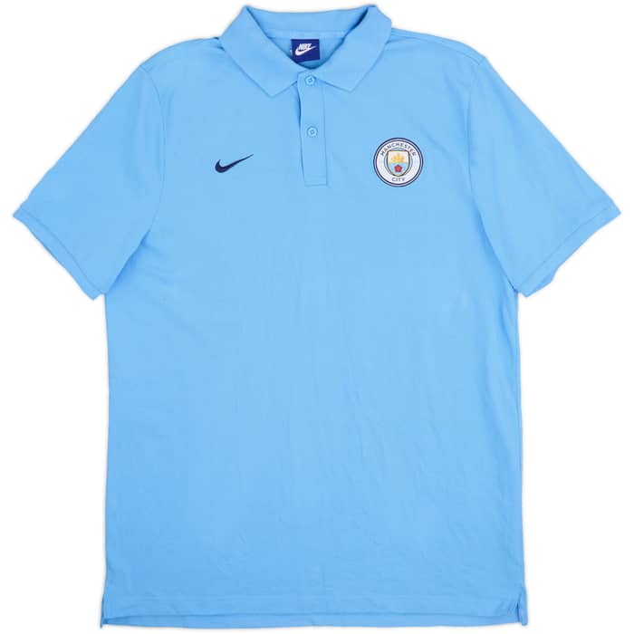 2017-18 Manchester City Nike Polo Shirt - 10/10 - (L)