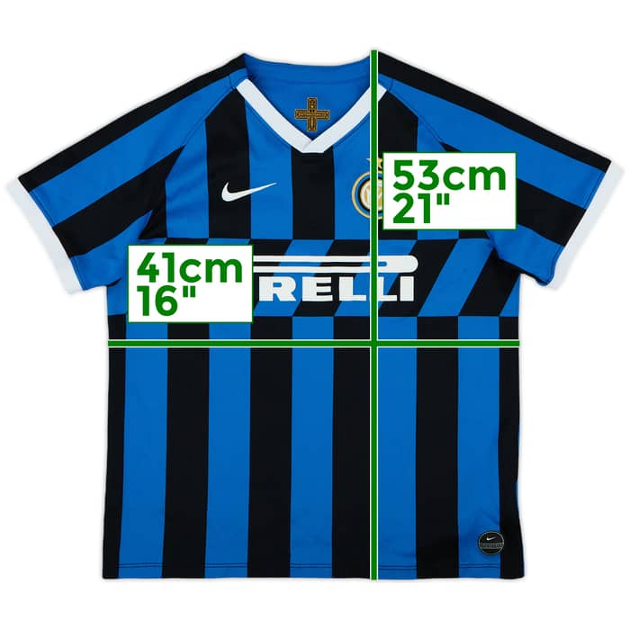 2019-20 Inter Milan Home Shirt - 9/10 - (7-8 Years)