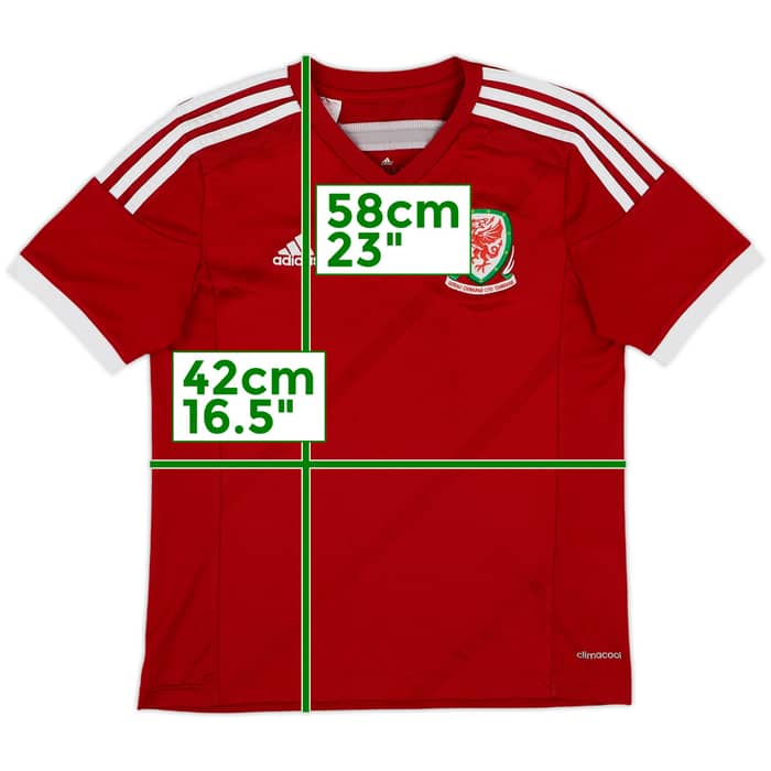 2013-15 Wales Home Shirt - 7/10 - (L.Boys)