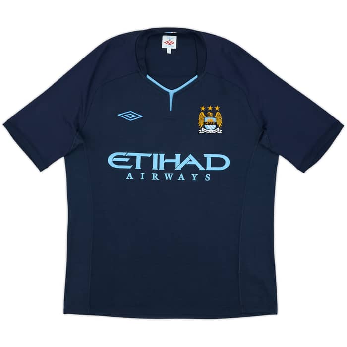 2010-12 Manchester City Away Shirt Silva #21 - 8/10 - (L)