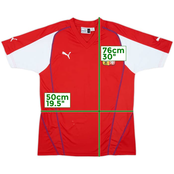 2003-04 Czech Republic Home Shirt - 7/10 - (L)