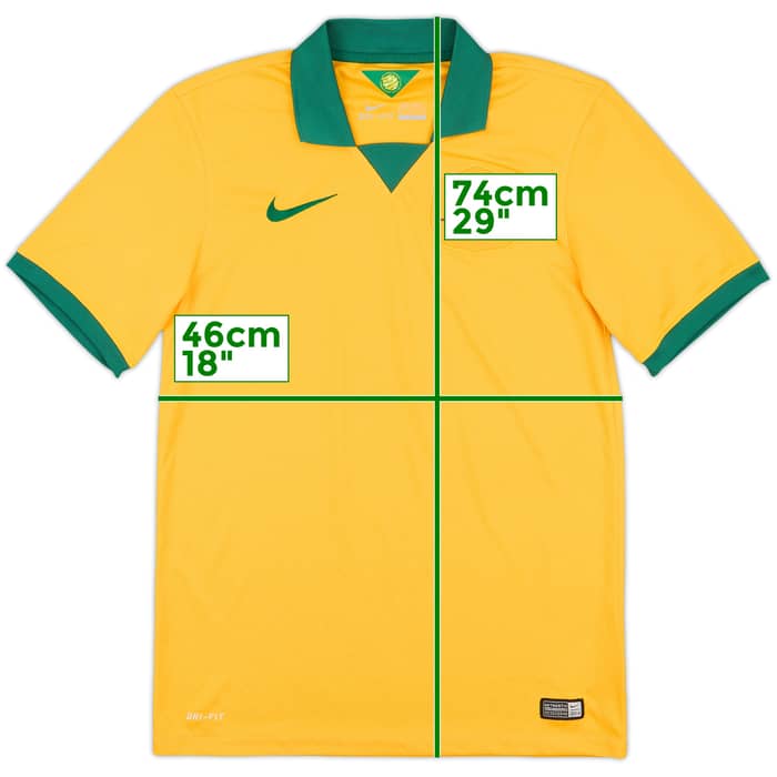 2014-15 Australia Home Shirt - 8/10 - (S)