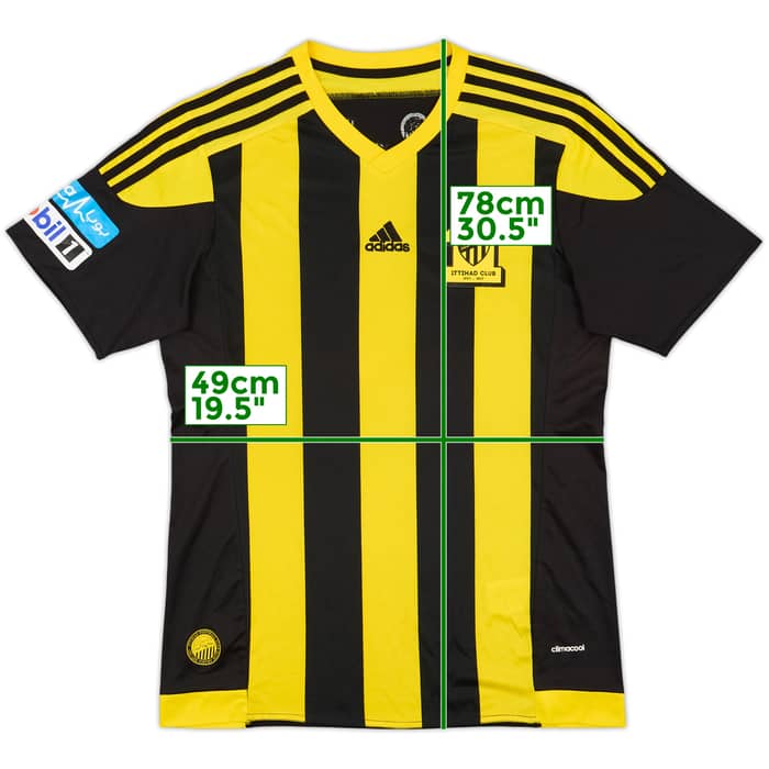 2015-16 Al-Ittihad Home Shirt - 8/10 - (XL)