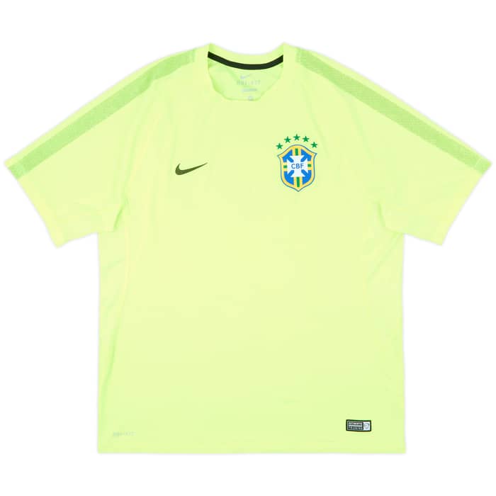 2014-15 Brazil Nike Training Shirt - 7/10 - (XL)