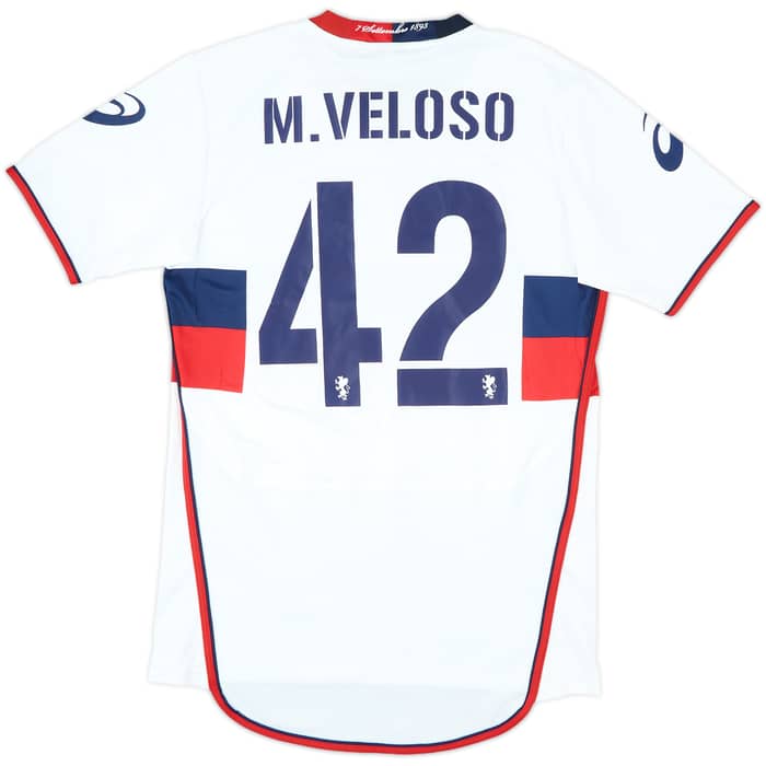2010-11 Genoa Away Shirt M. Veloso #42 - 8/10 - (L)