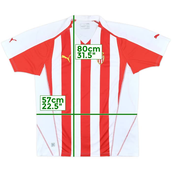 2005-06 Monaco European Home Shirt - 7/10 - (L)
