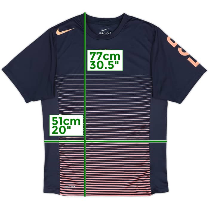2010-11 Barcelona Nike Training Shirt - 5/10 - (M)