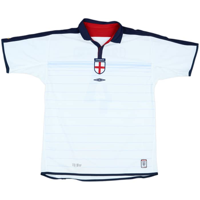 2003-05 England Home Shirt Gerrard #4 - 6/10 - (XL)