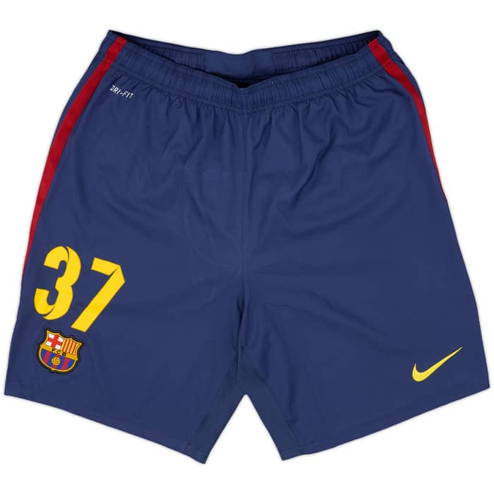 2012-13 Barcelona Home Shirt & Shorts Tello #37 - 8/10 - (L)