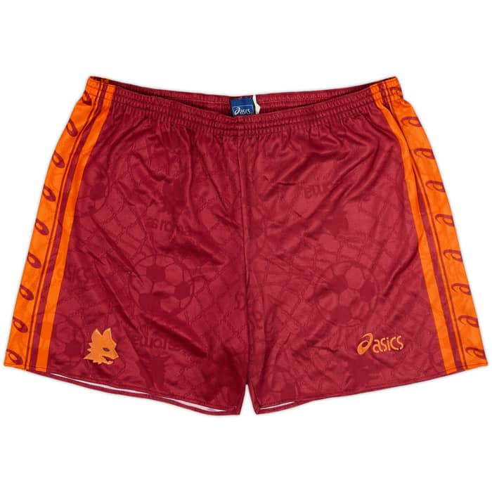 1995-96 Roma Home L/S Full Kit - 7/10 - (L)