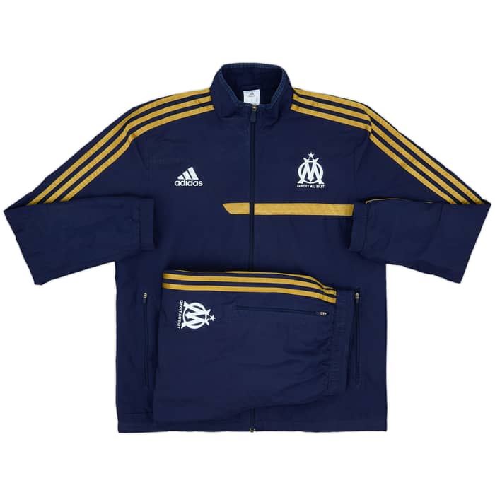 2013-14 Olympique Marseille adidas Tracksuit - 8/10 - (M/L)