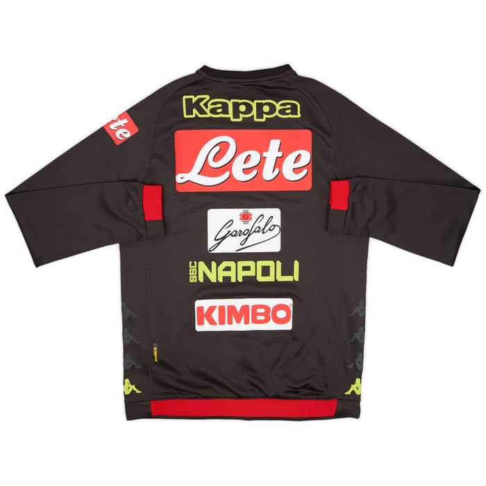 2018-19 Napoli Kappa Sweat Top - 8/10 - (XL)