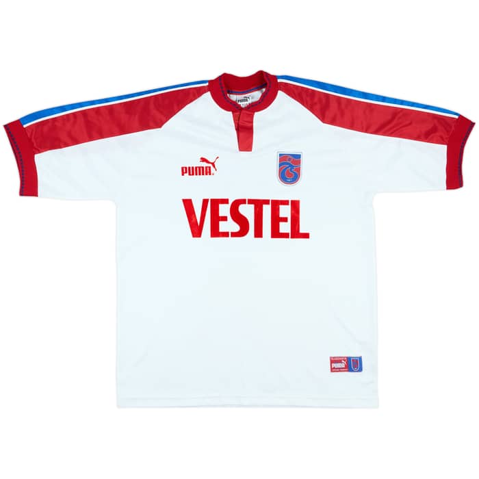 1998-99 Trabzonspor Away Shirt #9 - 8/10 - (XL)