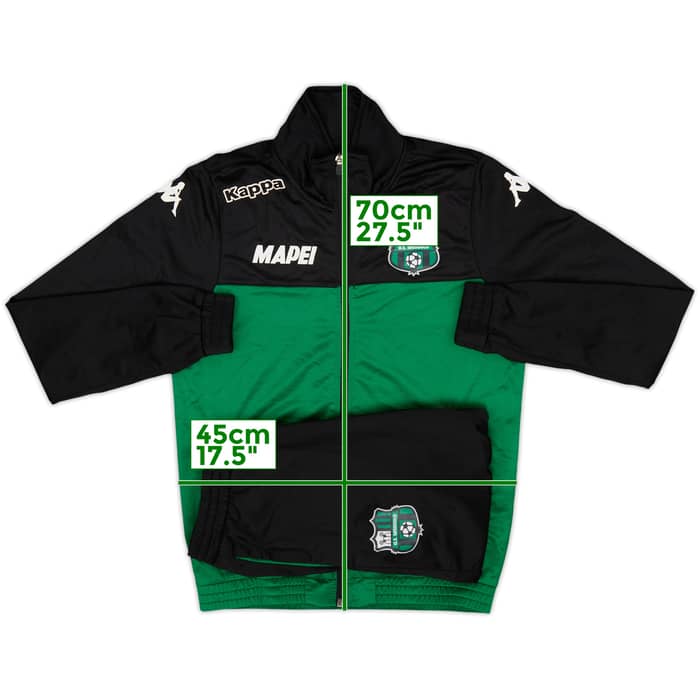2017-18 Sassuolo Kappa Tracksuit - 9/10 - (S)