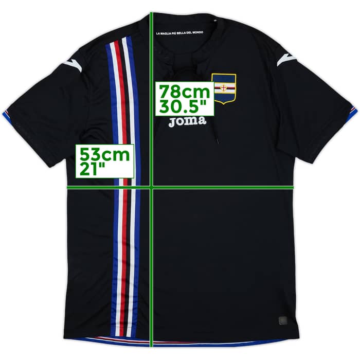 2018-19 Sampdoria Third Shirt - 8/10 - (L)