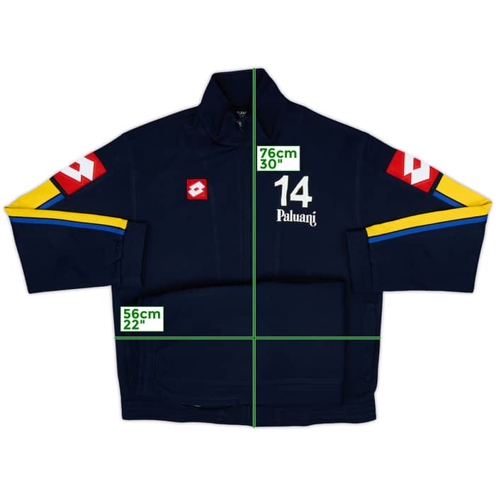 2003-04 Chievo Verona Player Issue Lotto Tracksuit #14 - 7/10 - (L)