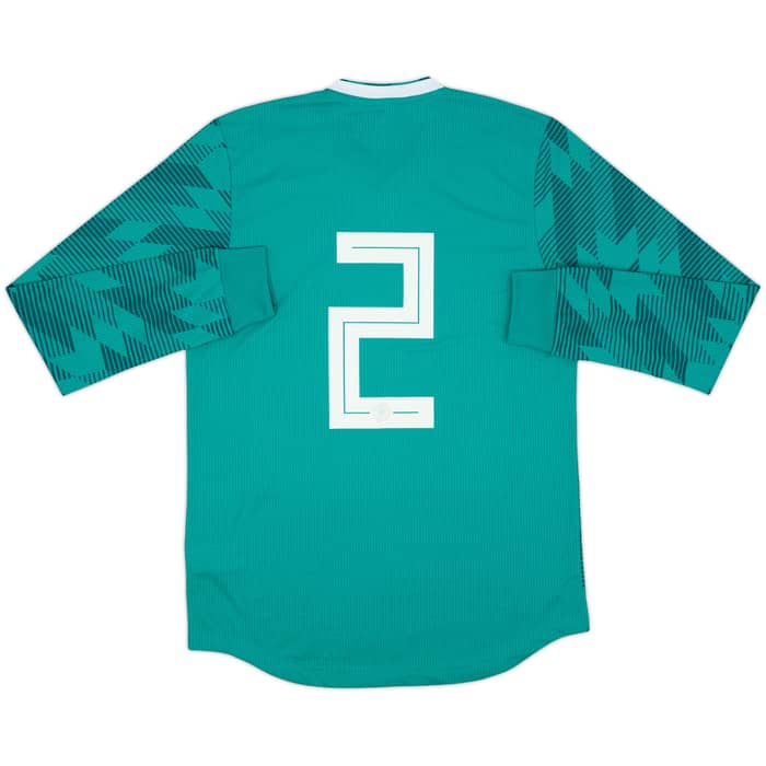 2018-19 Germany Player Issue Away L/S Shirt #2 - 10/10 - (M/L)
