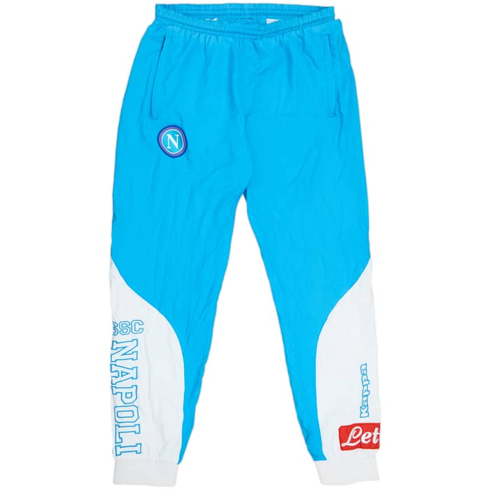 2016-17 Napoli Kappa Full Tracksuit - 7/10 - (M)