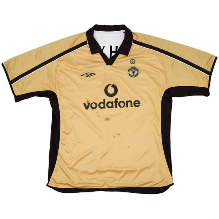 2001-02 Manchester United Centenary Away/Third Shirt Beckham #7 - 5/10 - (XXL)