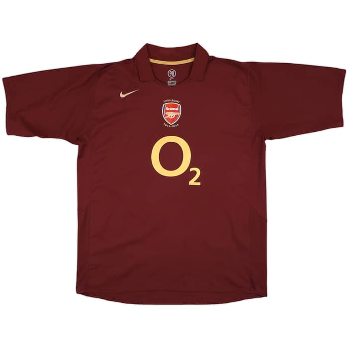 2005-06 Arsenal Home Shirt Henry #14 - 5/10 - (XXL)