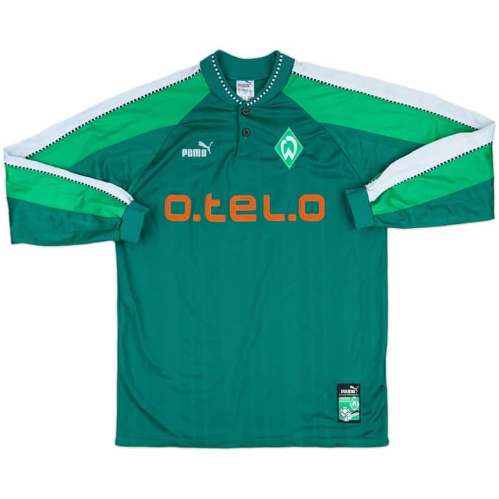 1997-99 Werder Bremen Home L/S Shirt - 8/10 - (XL)
