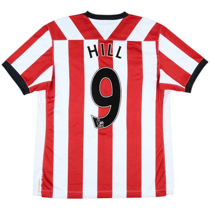 2011-12 Sunderland Squad Signed Home Shirt Hill #9 (L)