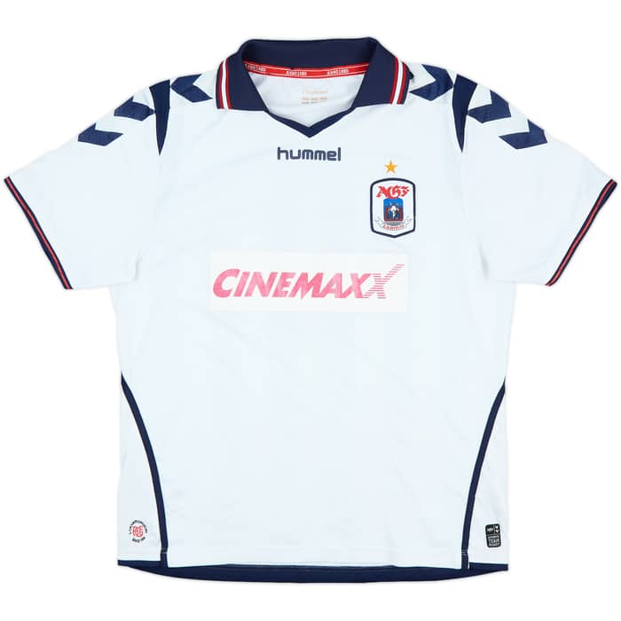 2013-15 AGF Aaarhus Match Issue Home Shirt #8