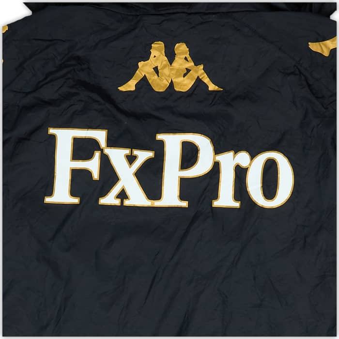 2010-11 Fulham Kappa Hooded Rain Jacket - 9/10 - (XL)