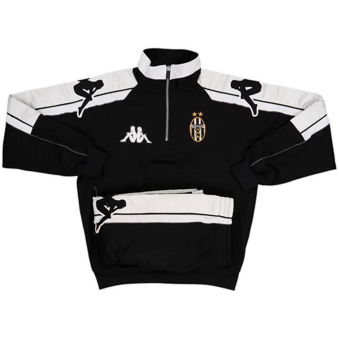 1998-99 Juventus Kappa 1/4 Zip Tracksuit - 6/10 - (YXXL)