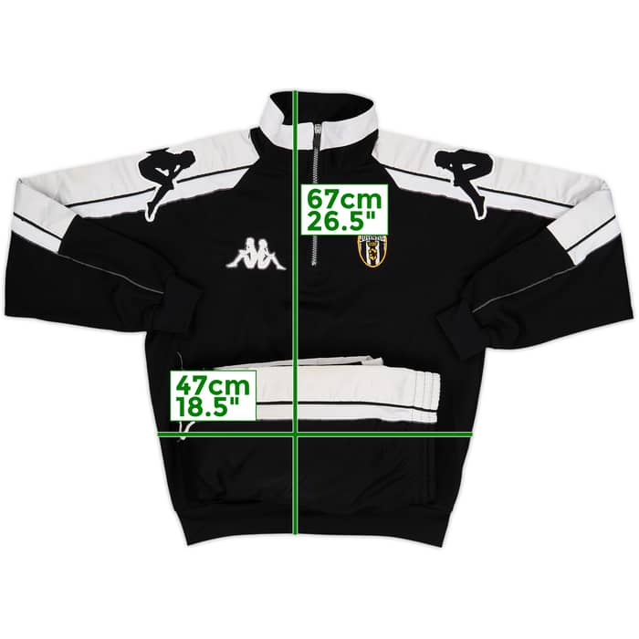 1998-99 Juventus Kappa 1/4 Zip Tracksuit - 6/10 - (YXXL)
