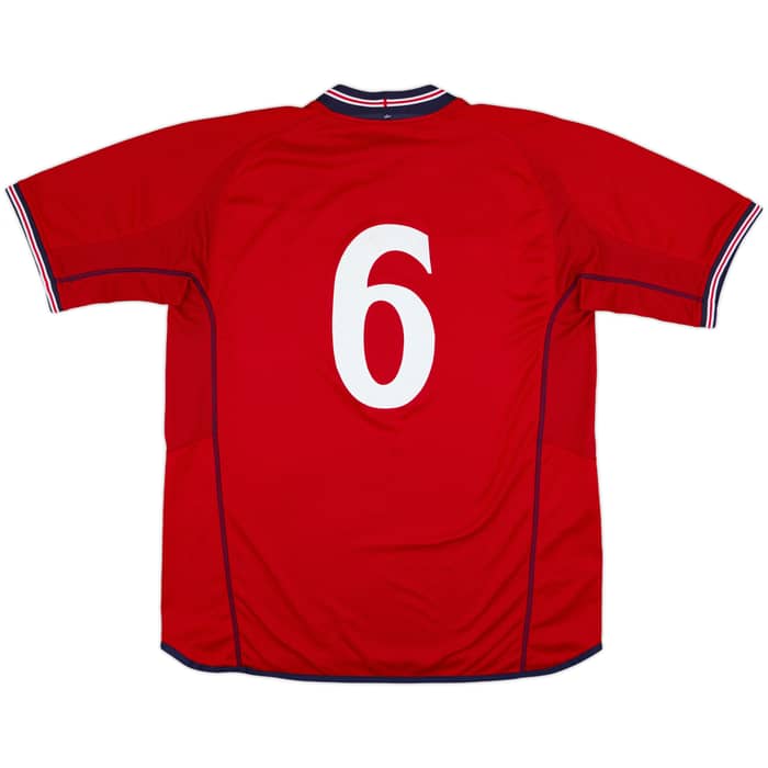 2002-04 England Away Shirt #6 - 8/10 - (XL)