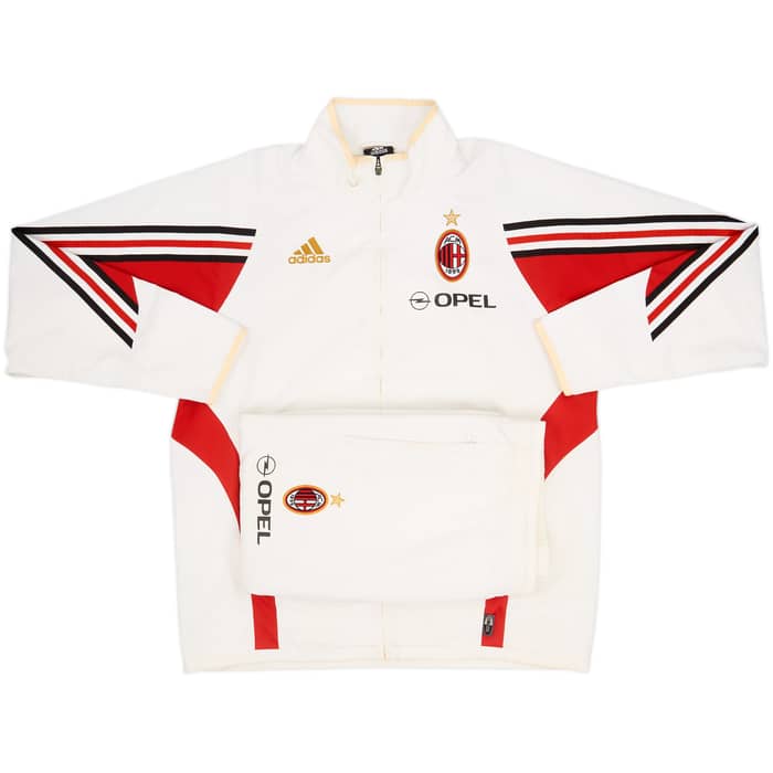 2003-04 AC Milan adidas Tracksuit - 5/10 - (M)