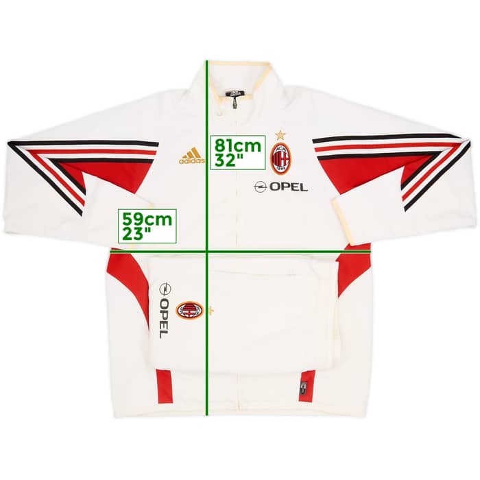 2003-04 AC Milan adidas Tracksuit - 5/10 - (M)