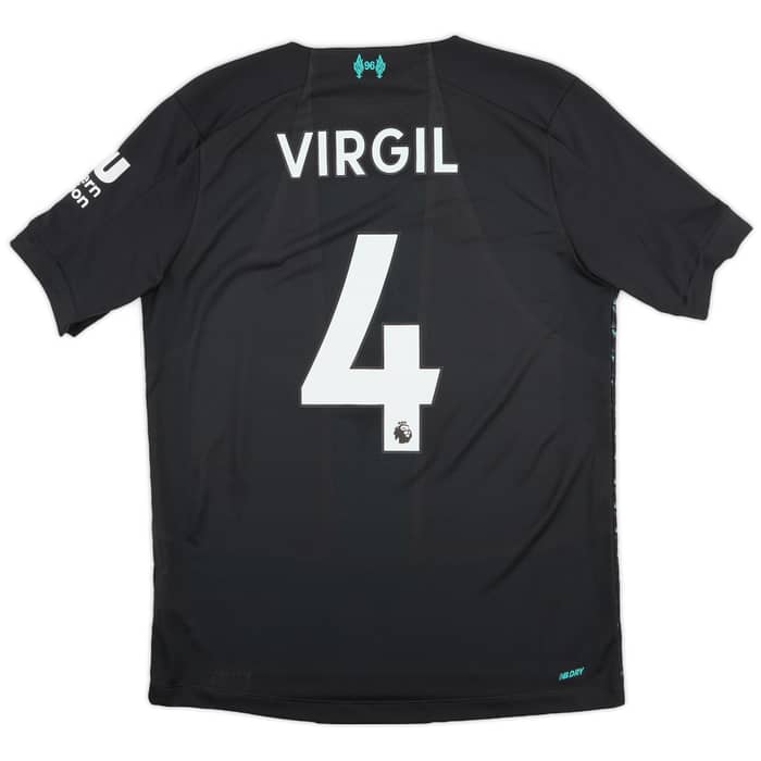 2019-20 Liverpool Third Shirt Virgil #4 - 8/10 - (S)