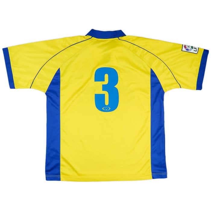 1999-01 Villarreal Match Issue Home Shirt #3