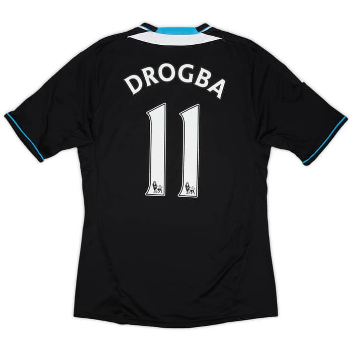 2011-12 Chelsea Away Shirt Drogba #11 - 9/10 - (S)