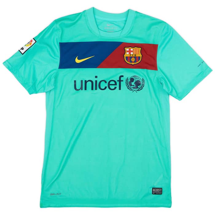 2010-11 Barcelona Away Shirt Messi #10 - 9/10 - (S)