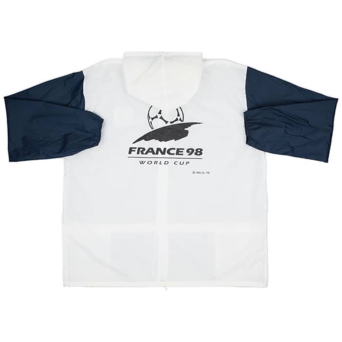1998-00 France 98 World Cup Hooded Rain Jacket - 7/10 - (3XL)