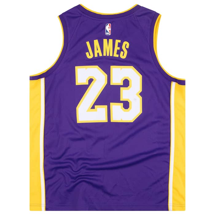 2017-18 LA Lakers James #23 Nike Swingman Jersey (Alternate) XL