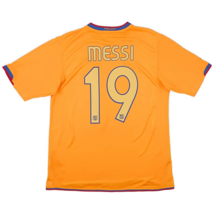 2006-08 Barcelona Away Shirt Messi #19 - 7/10 - (M)