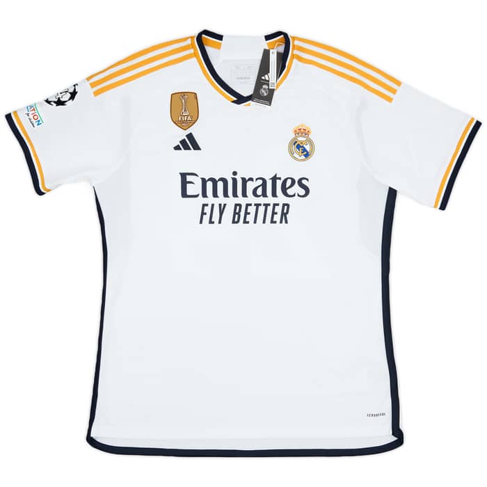 2023-24 Real Madrid Home Shirt Arda Guler #24 (XL)